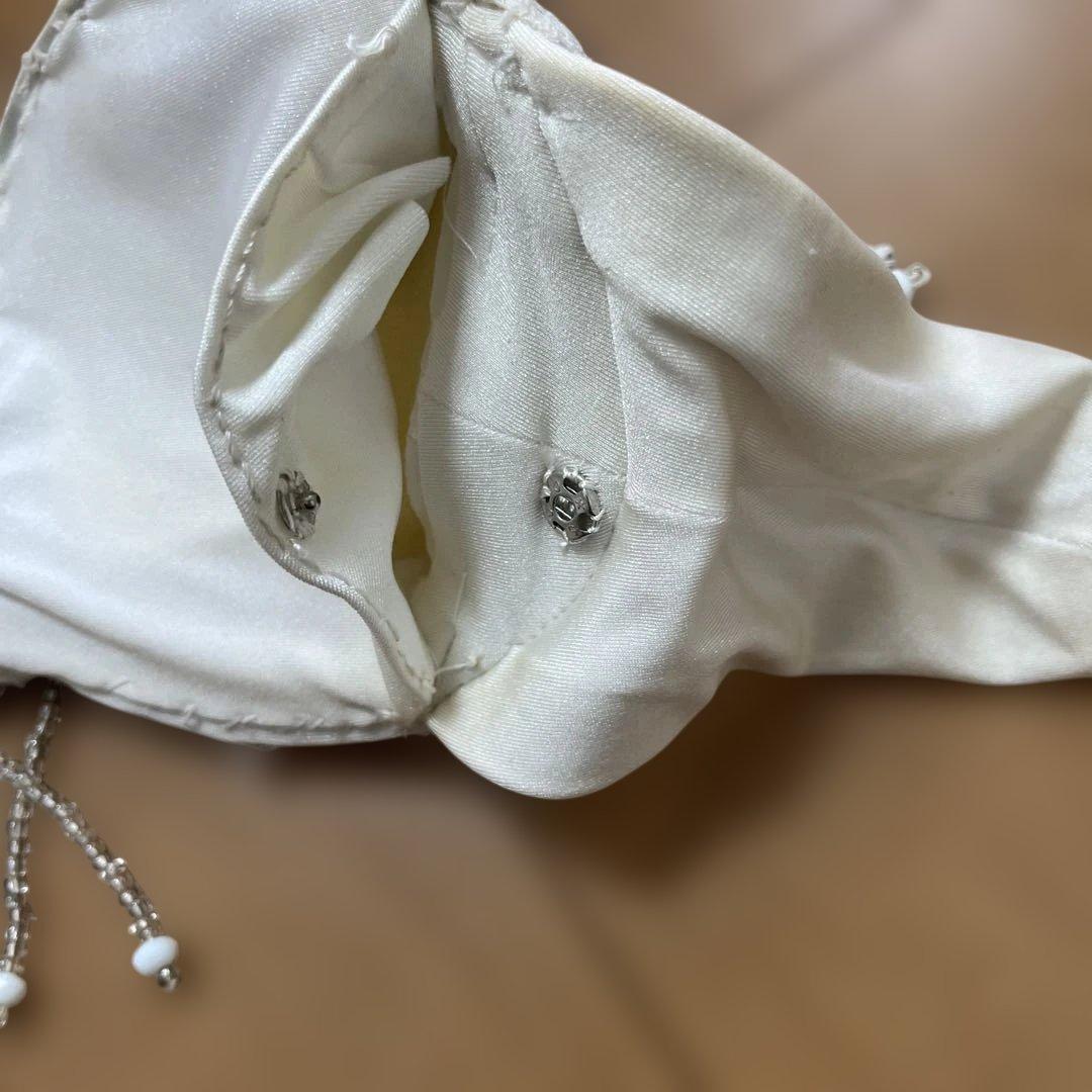 ベリーダンス 衣装　白　ホワイト　セットアップ