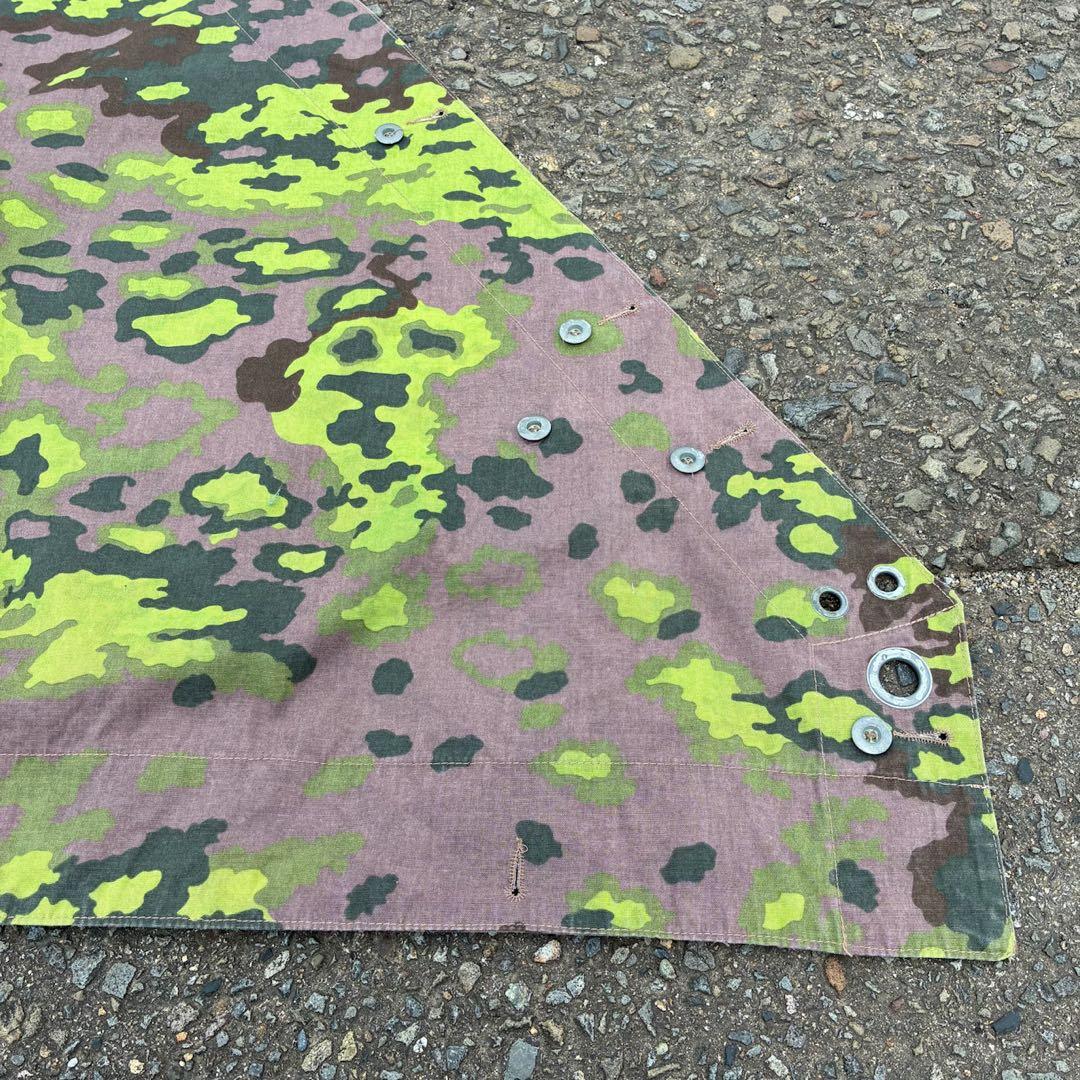 ドイツ軍 レプリカ SS オークリーフカモ ツェルトバーン テントシート