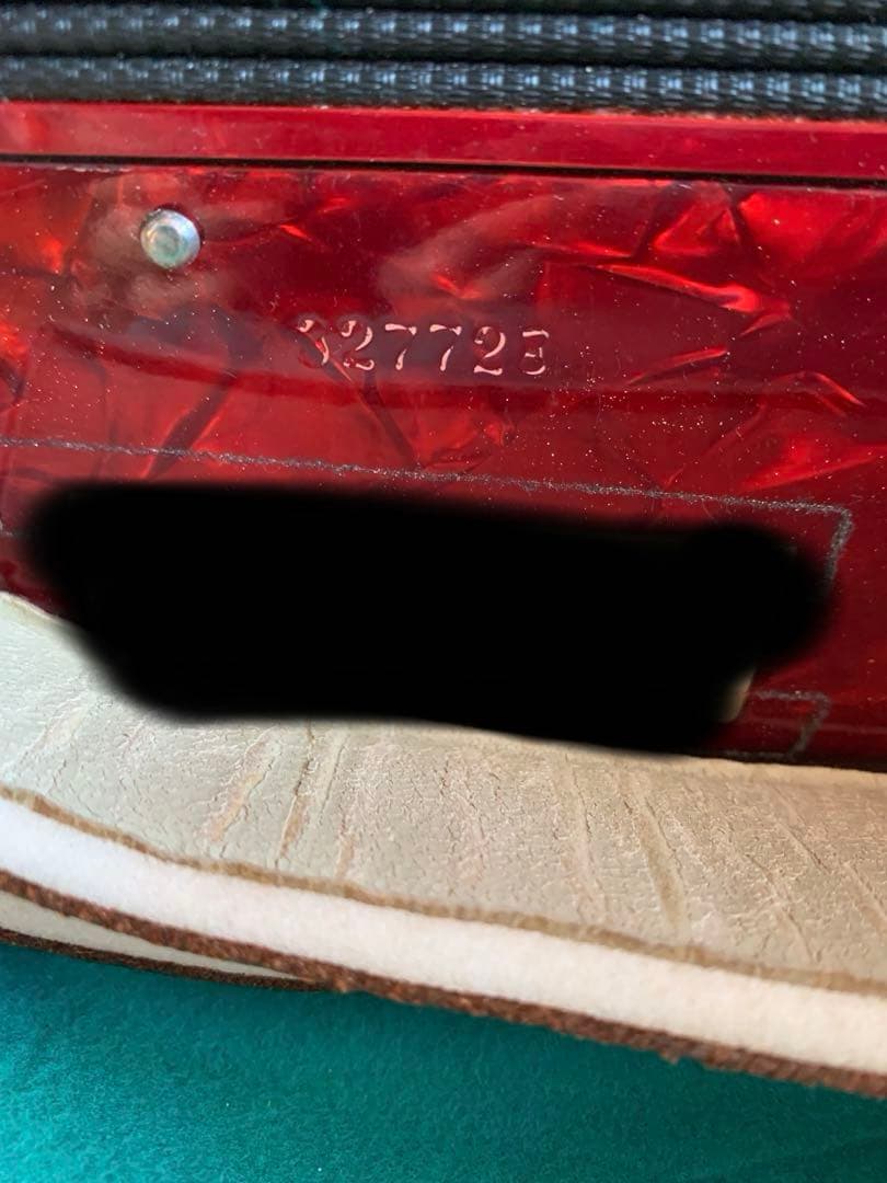 ヤマハアコーディオン　YA-18 30鍵　8905 赤