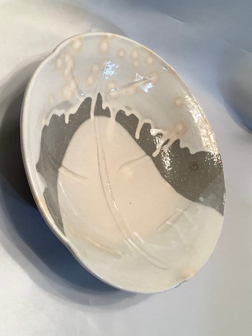 萩焼窯元　晴雲山（仙舟）　岡田裕　菓子鉢