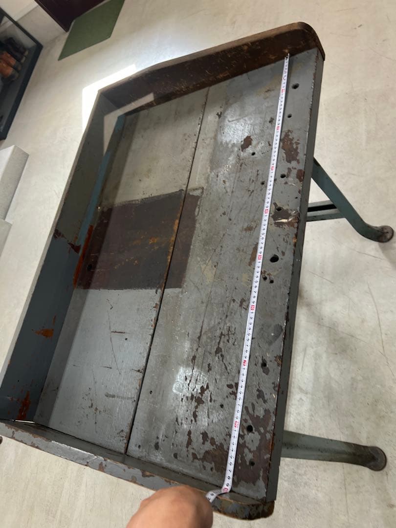 アンティーク ヴィンテージ　インダストリアル　テーブル　usa 作業台