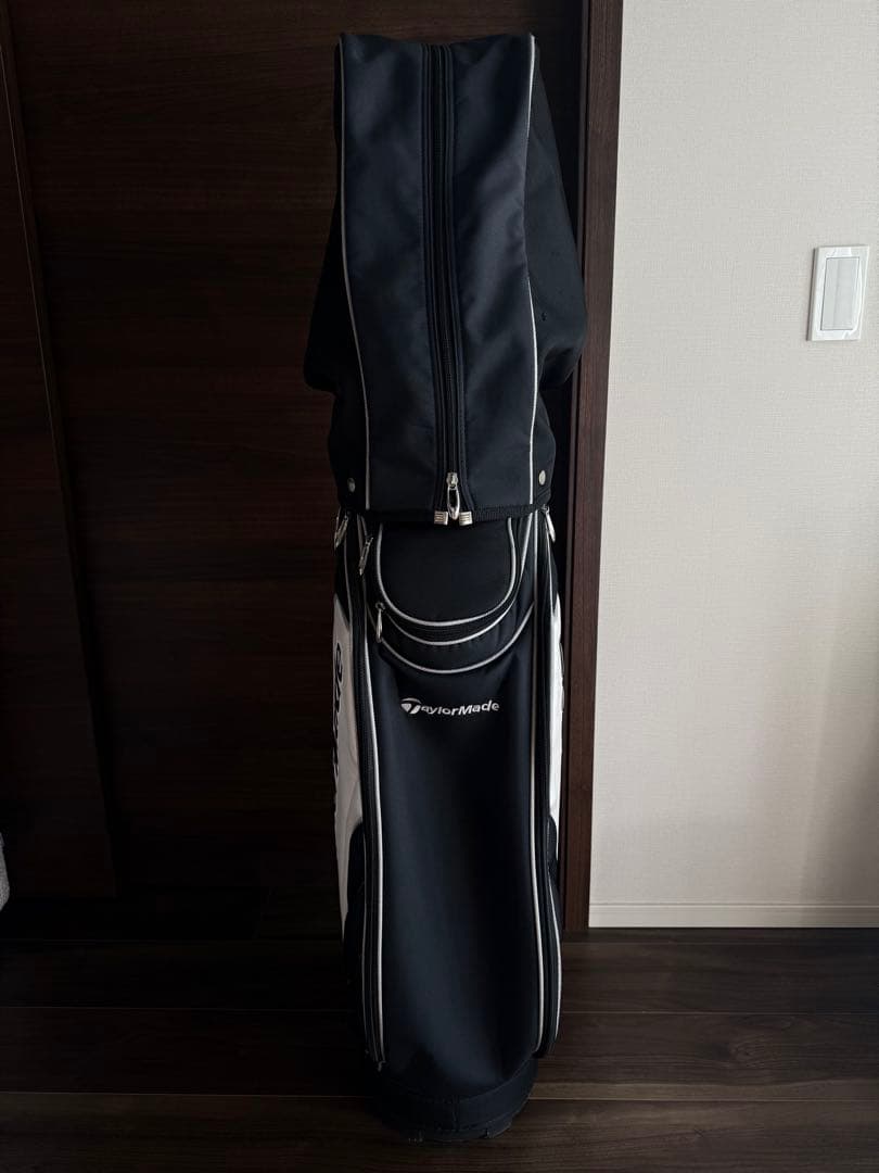 TaylorMade テーラーメイド キャディバッグ 黒/白