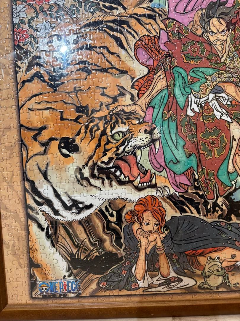 ONE PIECE 歌舞伎　限定　稀少品　和風アートジグソーパズル　Japan