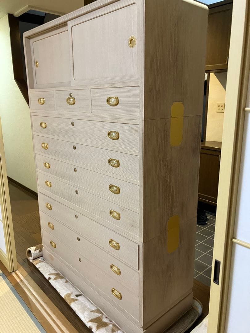 桐箪笥　3段構成