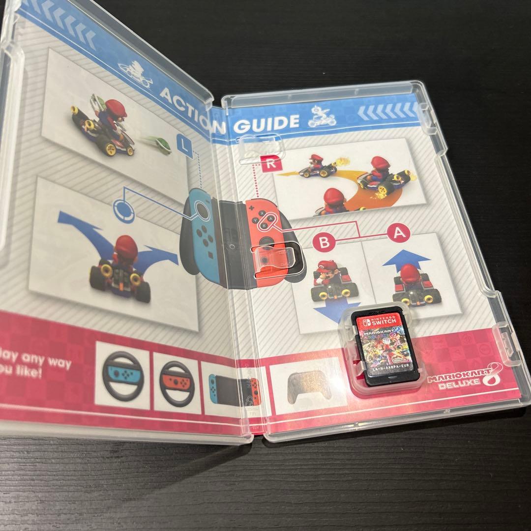 Nintendo Switch 一式 (マリオカート、sdカード256GB付き)