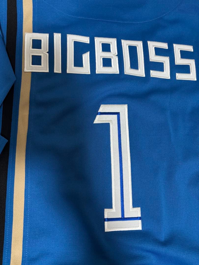 北海道日本ハムファイターズ 新庄剛志 BIGBOSS ビジター ユニフォーム L