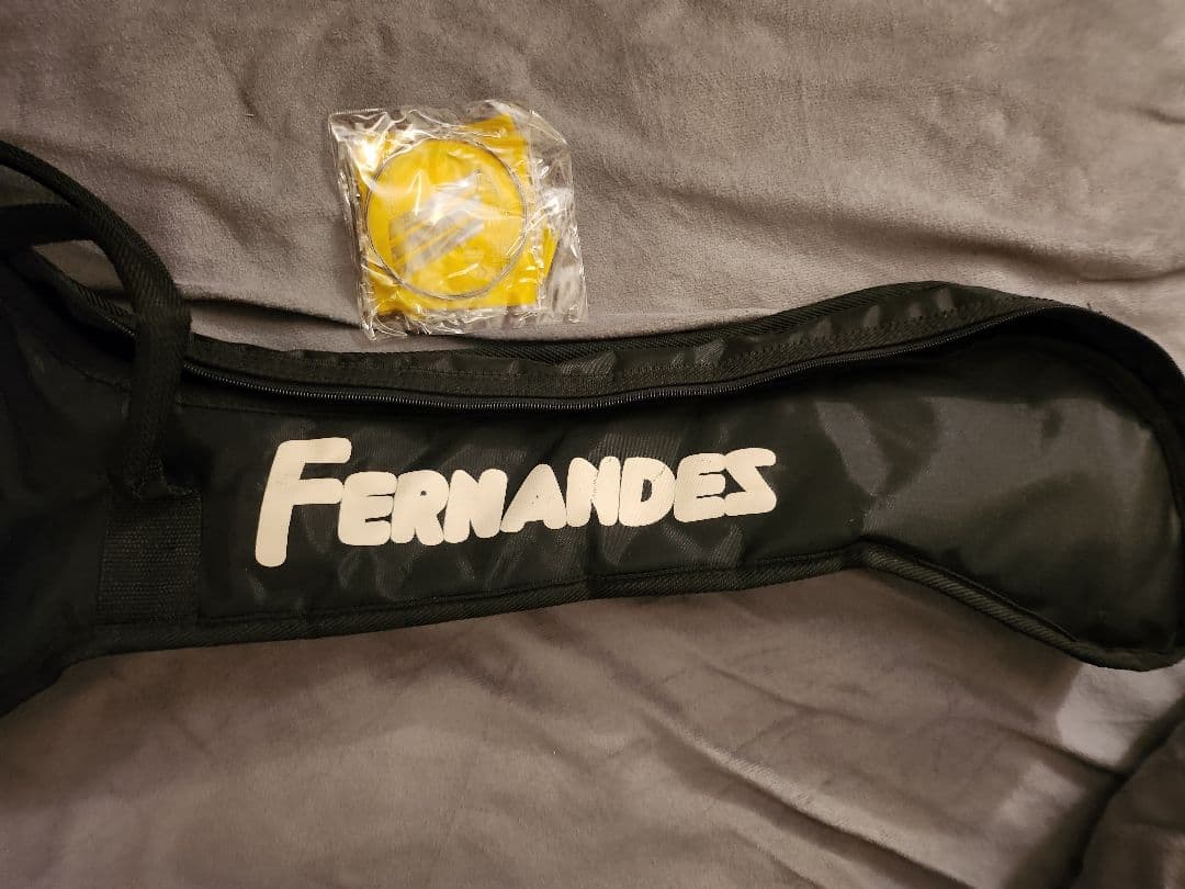 フェルナンデス ZO-3 グリーン アンプ内蔵ミニギター【ジャンク品】