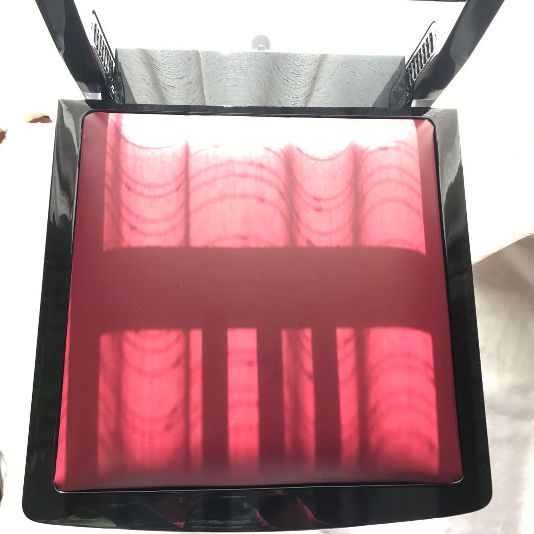 美品✨ピアノ椅子 座面高さ調整可 座面クッション入り