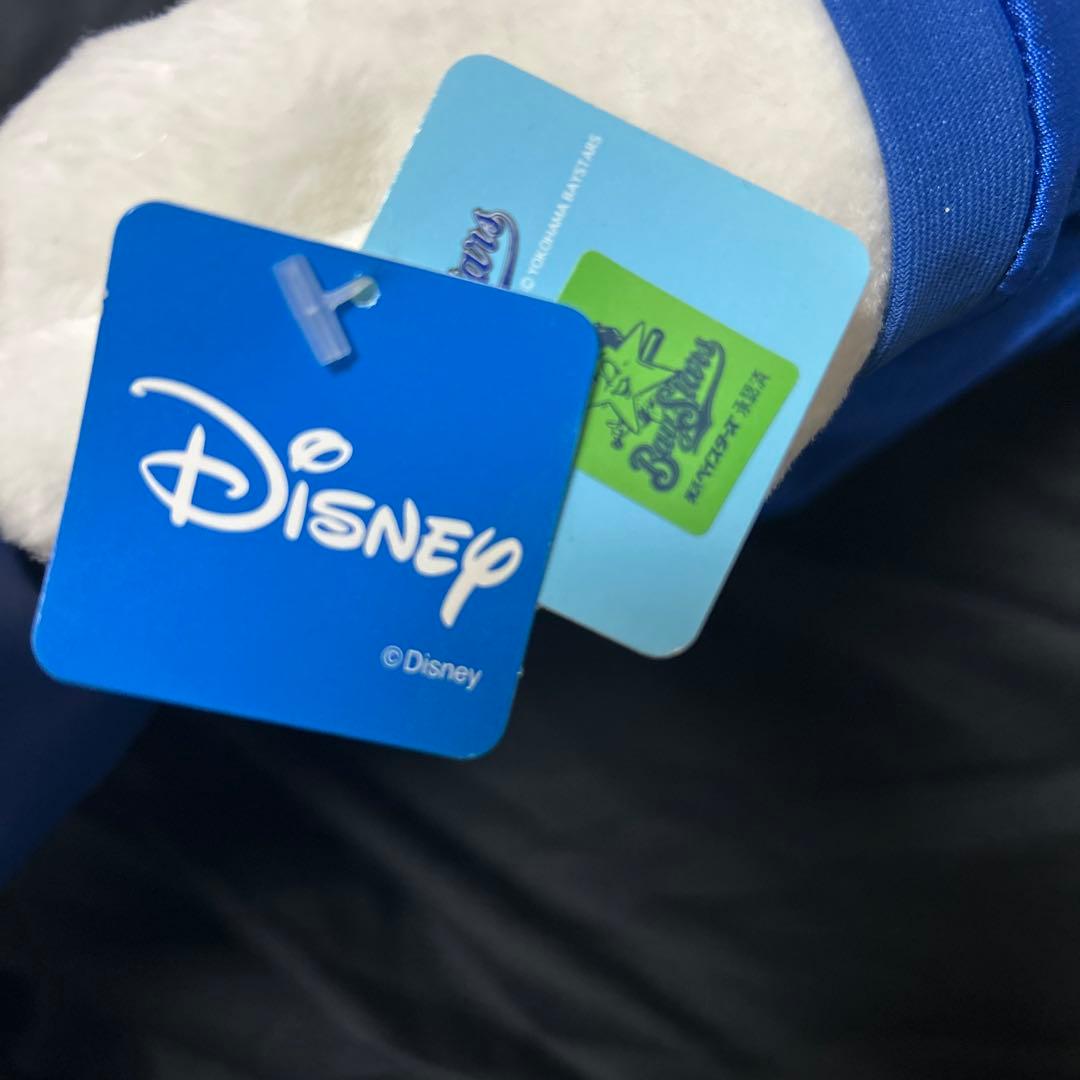 ミッキーマウス 横浜ベイスターズ ぬいぐるみ ポージング 未使用 タグ付き