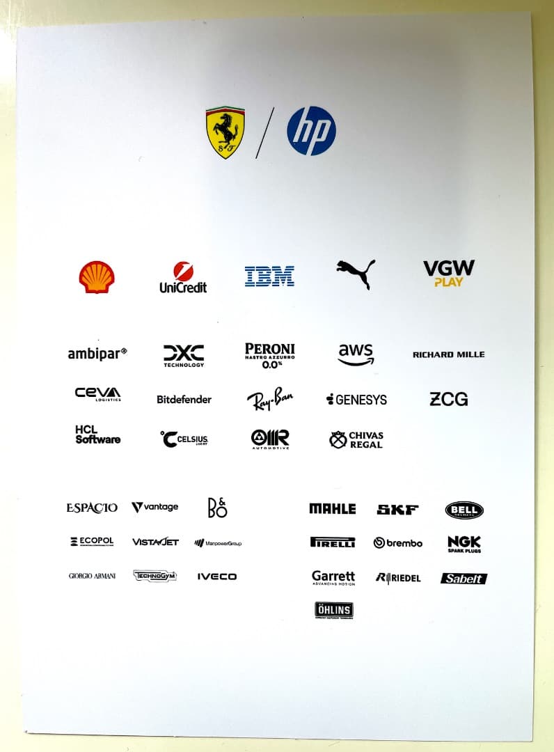 ★直筆サインあり★2025年ルイス・ハミルトン（フェラーリ）ドライバーズカード