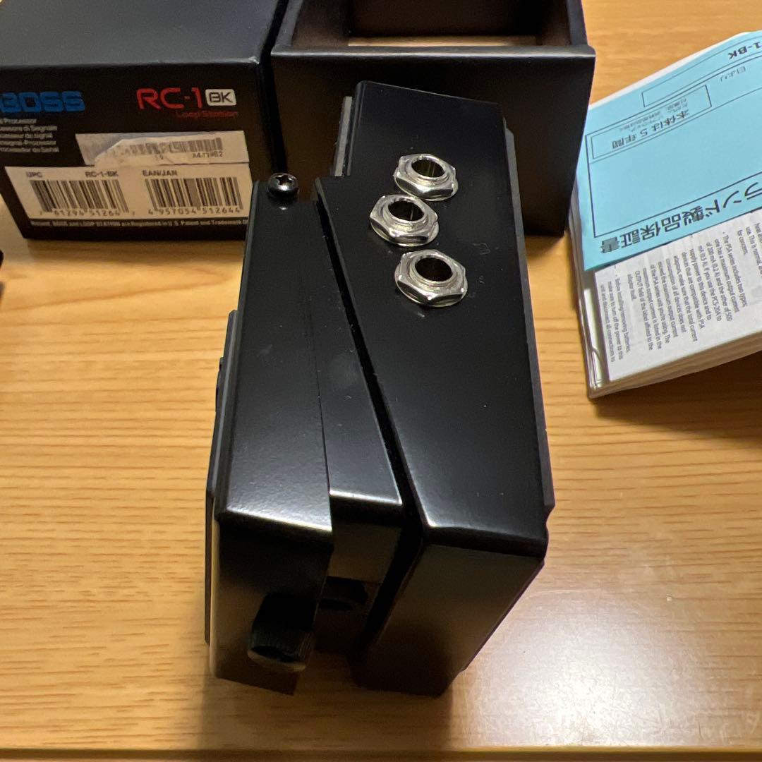 BOSS RC-1 BK ループステーション　限定カラー　おまけ付き