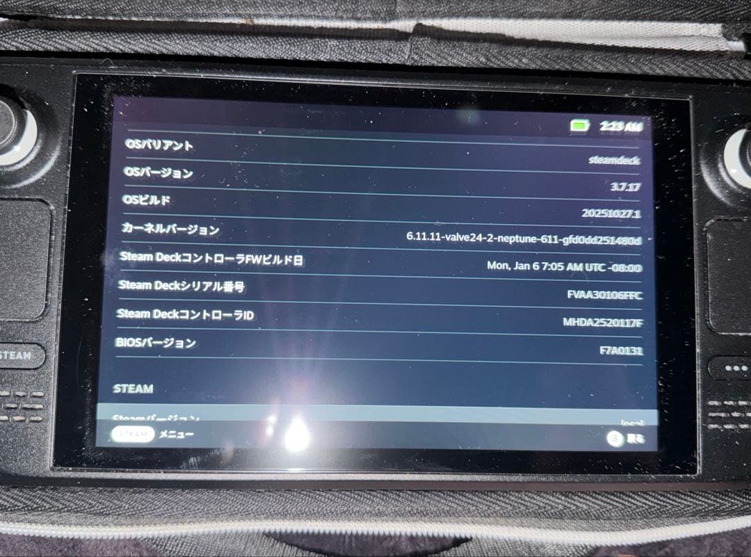 Steam Deck スチームデック512GB &マイクロSD512G