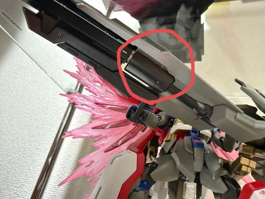 HG デスティニーガンダムSpecII&ゼウスシルエット　全塗装完成品