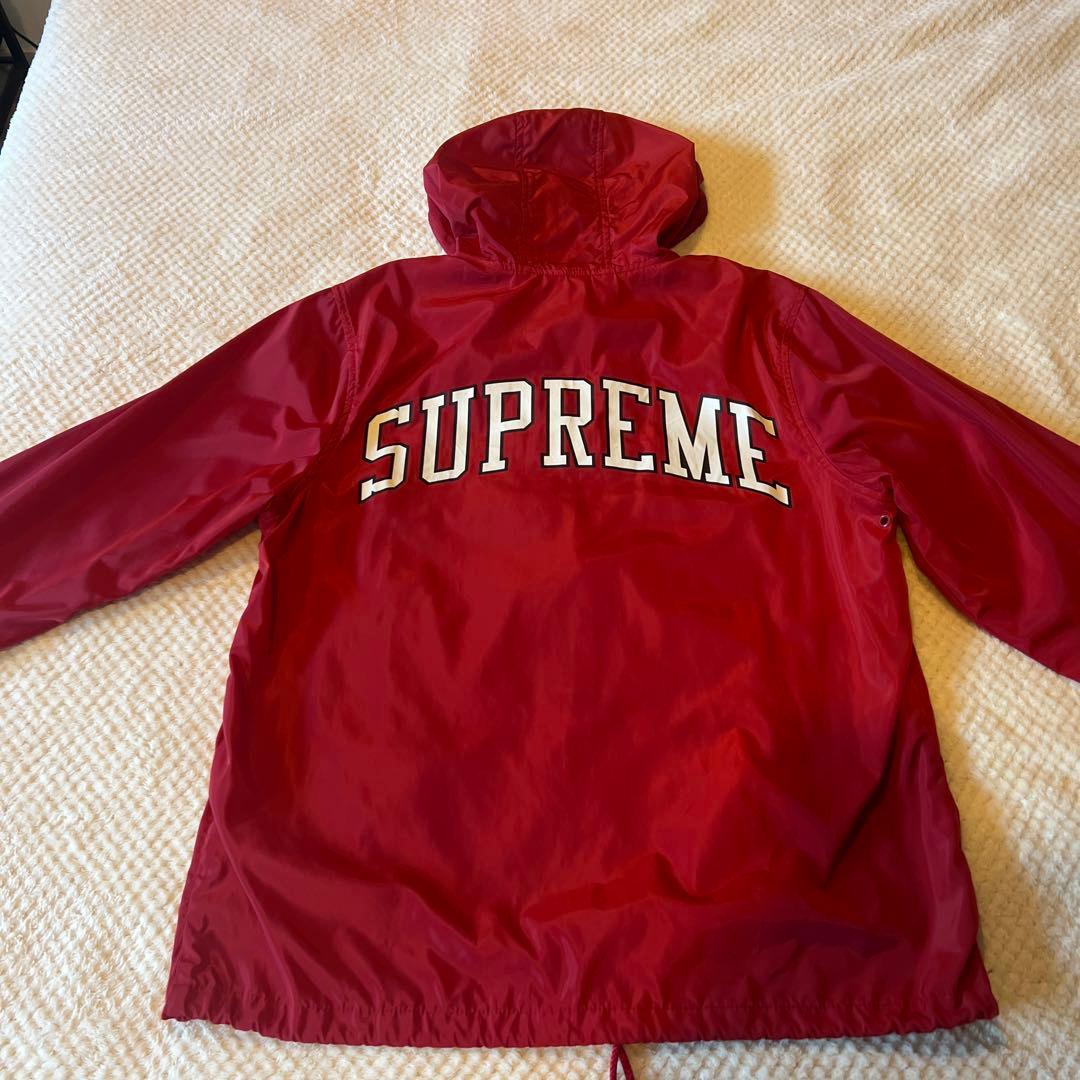 Champion × Supreme ウィンドブレーカー M 赤