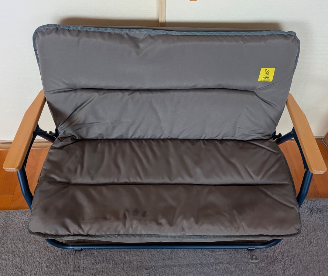 DOD(ディーオーディー) グッドラックソファ グレー　CS2-500-GY