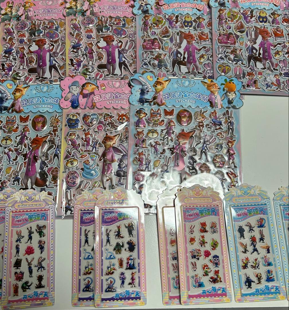 ミニオン　トムとジェリー　まとめて　15枚セット　ボンボン風