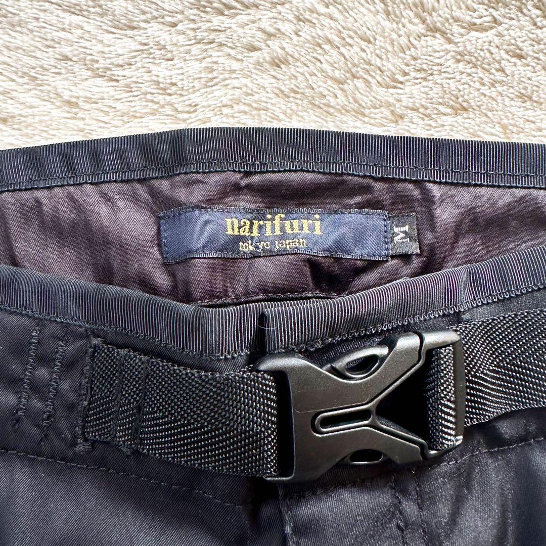 新品タグ付き narifuri ナリフリ パッドサイクルパンツ 自転車 黒
