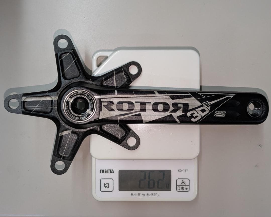 ROTOR 3DF road 175mm クランクセット