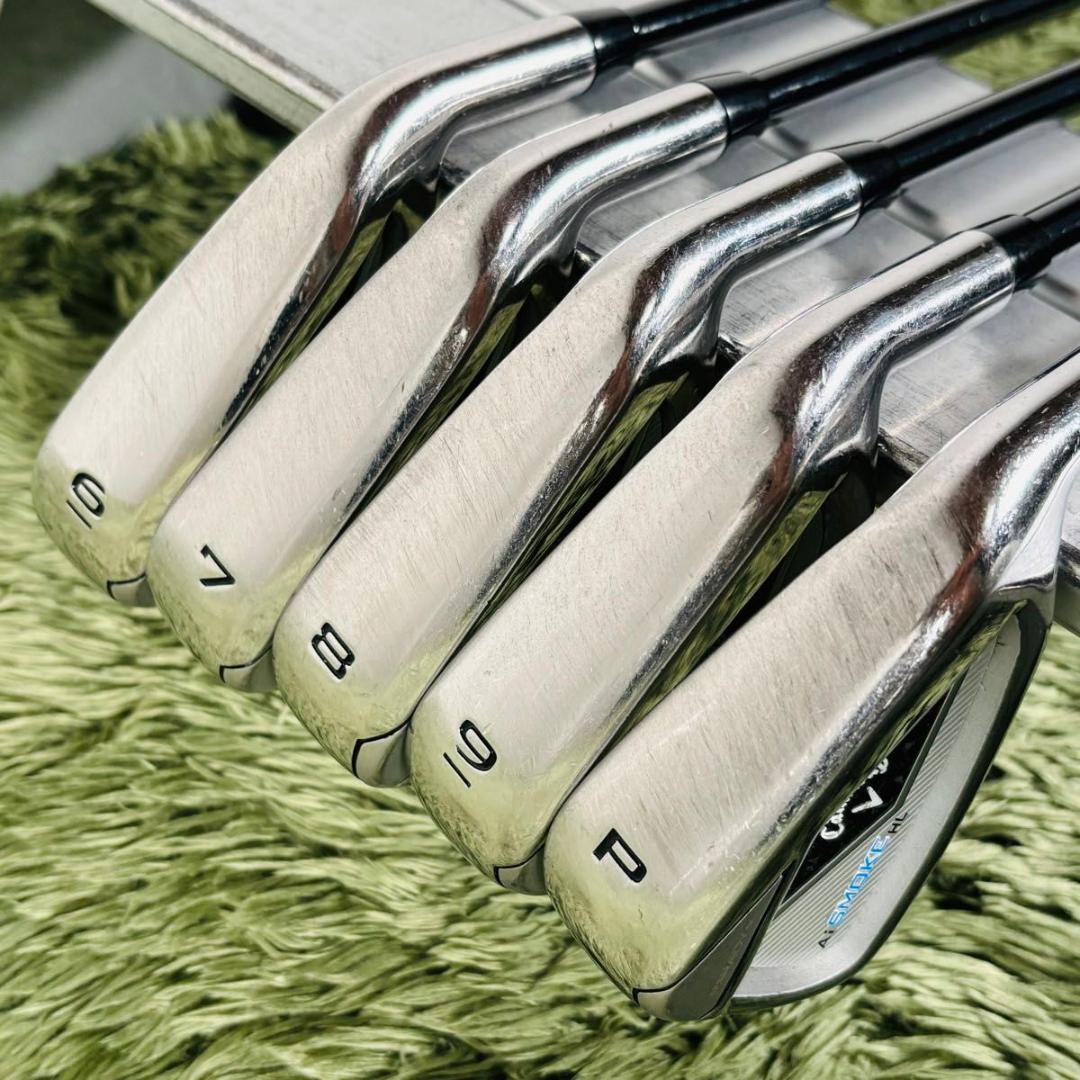 キャロウェイ パラダイム AiスモークHL アイアン5本セット メンズゴルフ
