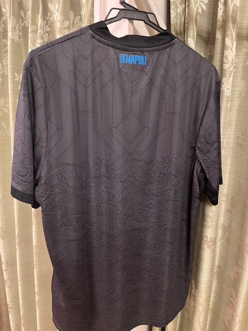 【新品未使用】24-25ナポリ 3rd レプリカシャツ インポートL