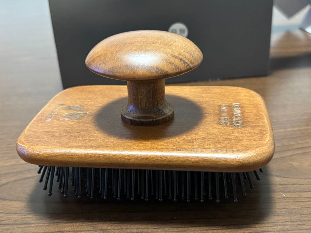 LOUVREDO 日本製 復元ブラシ　ペット用 犬猫 ブラッシング マッサージ