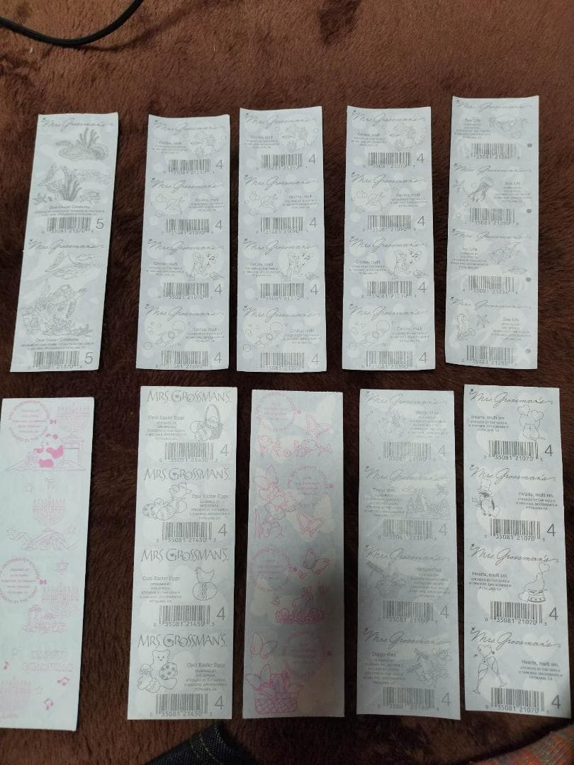 １シート１000円ミセスグロスマン・パール・サンディライオン好きにも