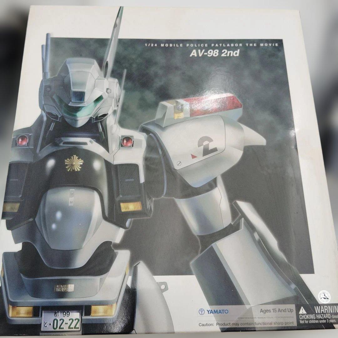 やまと 1/24 機動警察パトレイバー 劇場版 AV-98 1号機・2号機セット