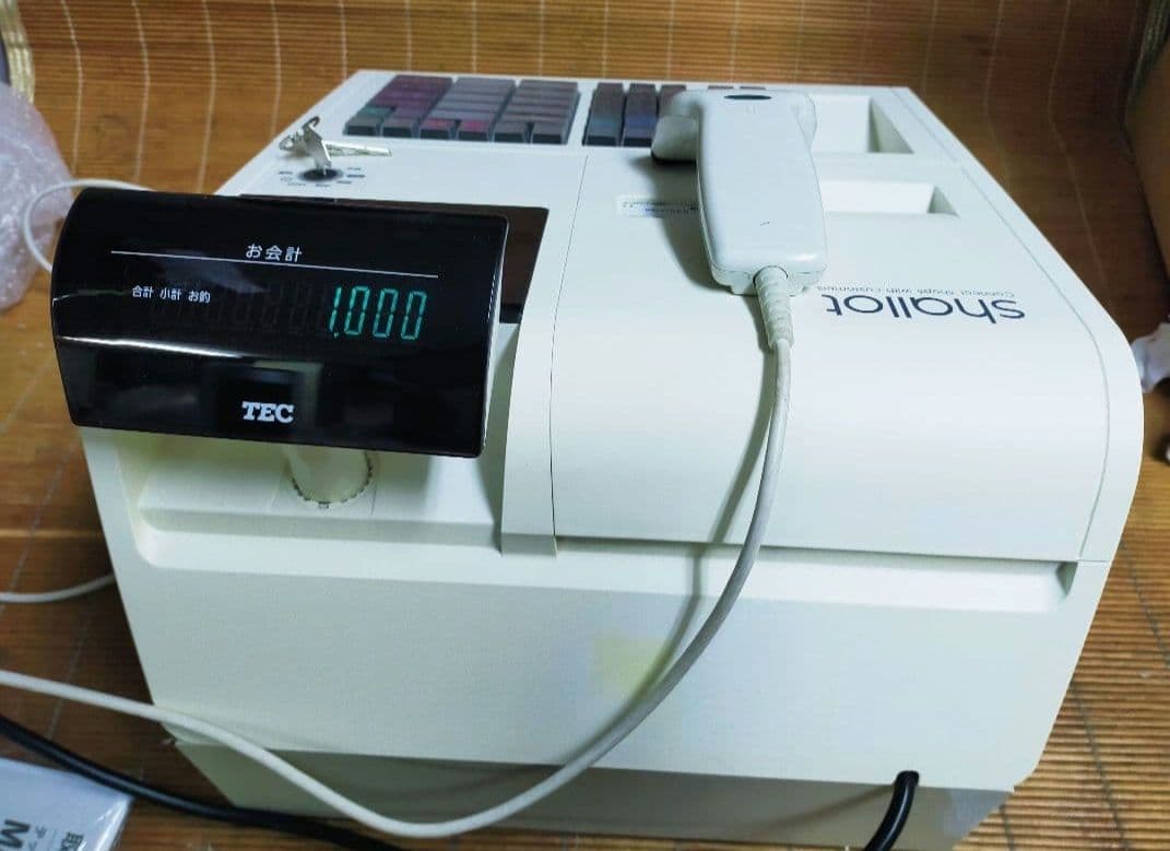 テックレジスターMA-700　設定無料　現行機種　121620 スキャナーセット