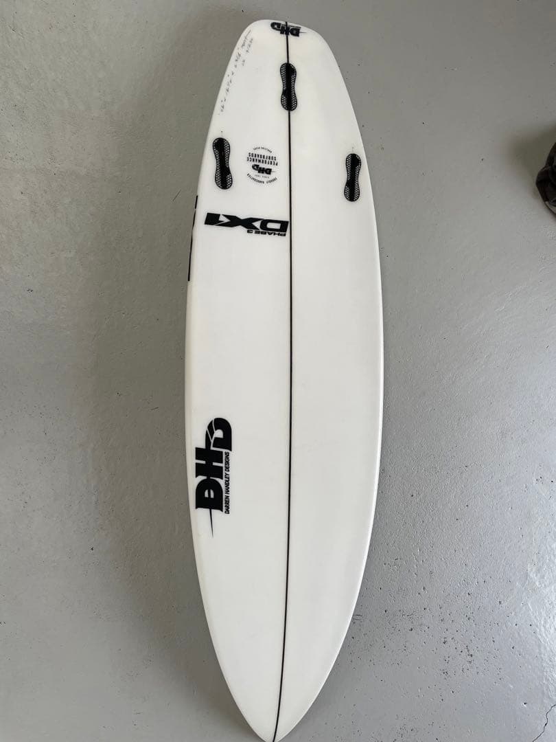 美品激安‼︎ DHD DX1 PHASE3 25L フィン、リーシュ付き