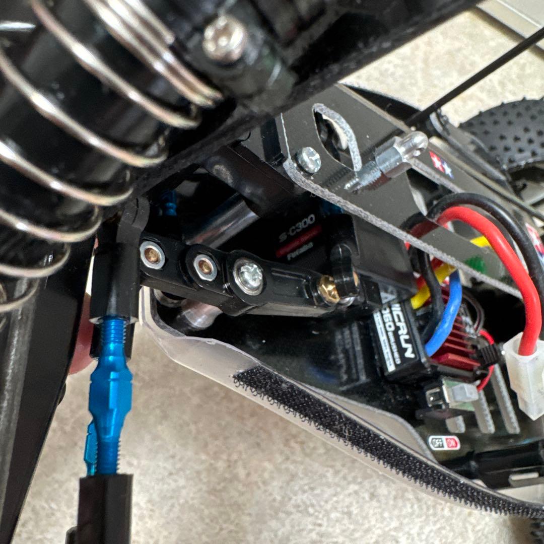 タミヤ 4WDバギー トップフォース(2017) メカ搭載済