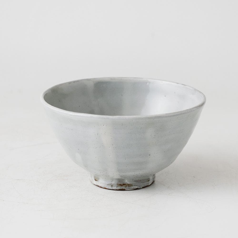 【名品】如拙庵 須田祥豊 造 粉引写 茶碗 共箱 茶道具 京焼写しの名手本物保証