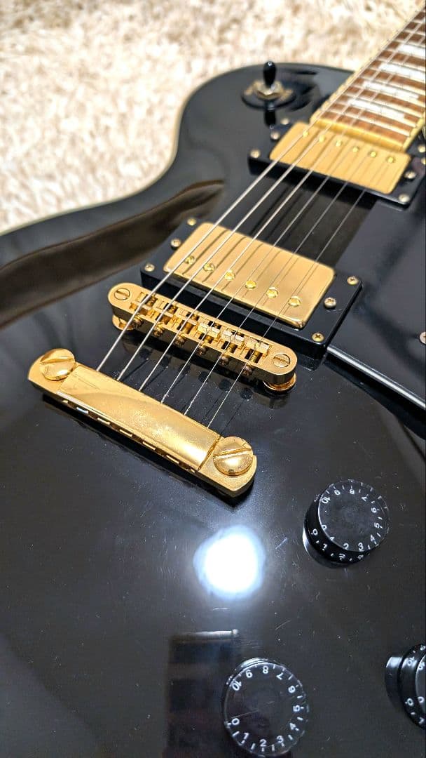 美品　Busker's　レスポール　カスタム　ギター　初心者10点セット　アンプ