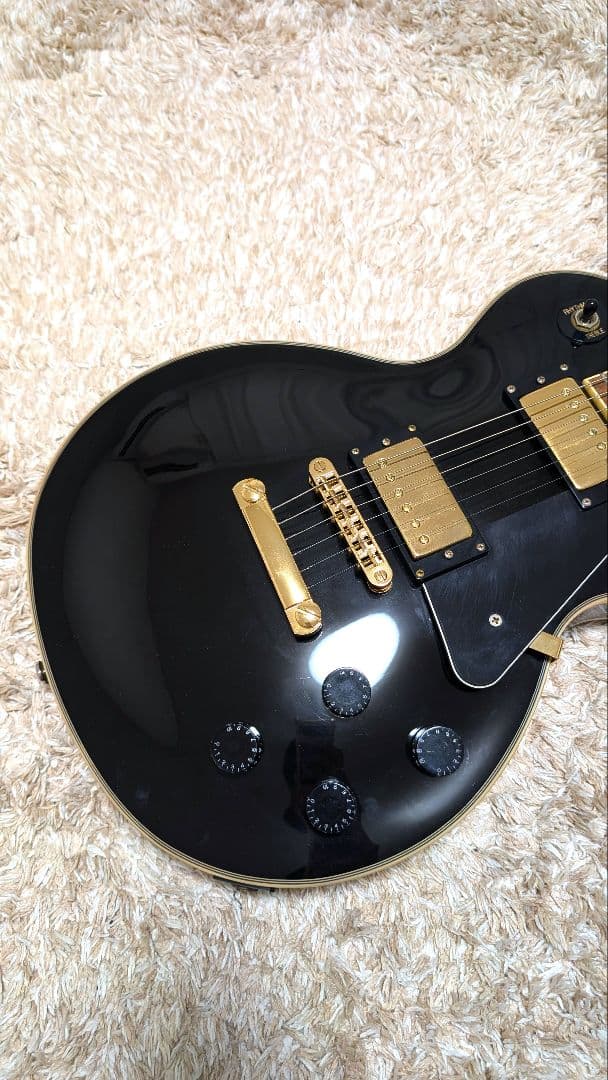 美品　Busker's　レスポール　カスタム　ギター　初心者10点セット　アンプ
