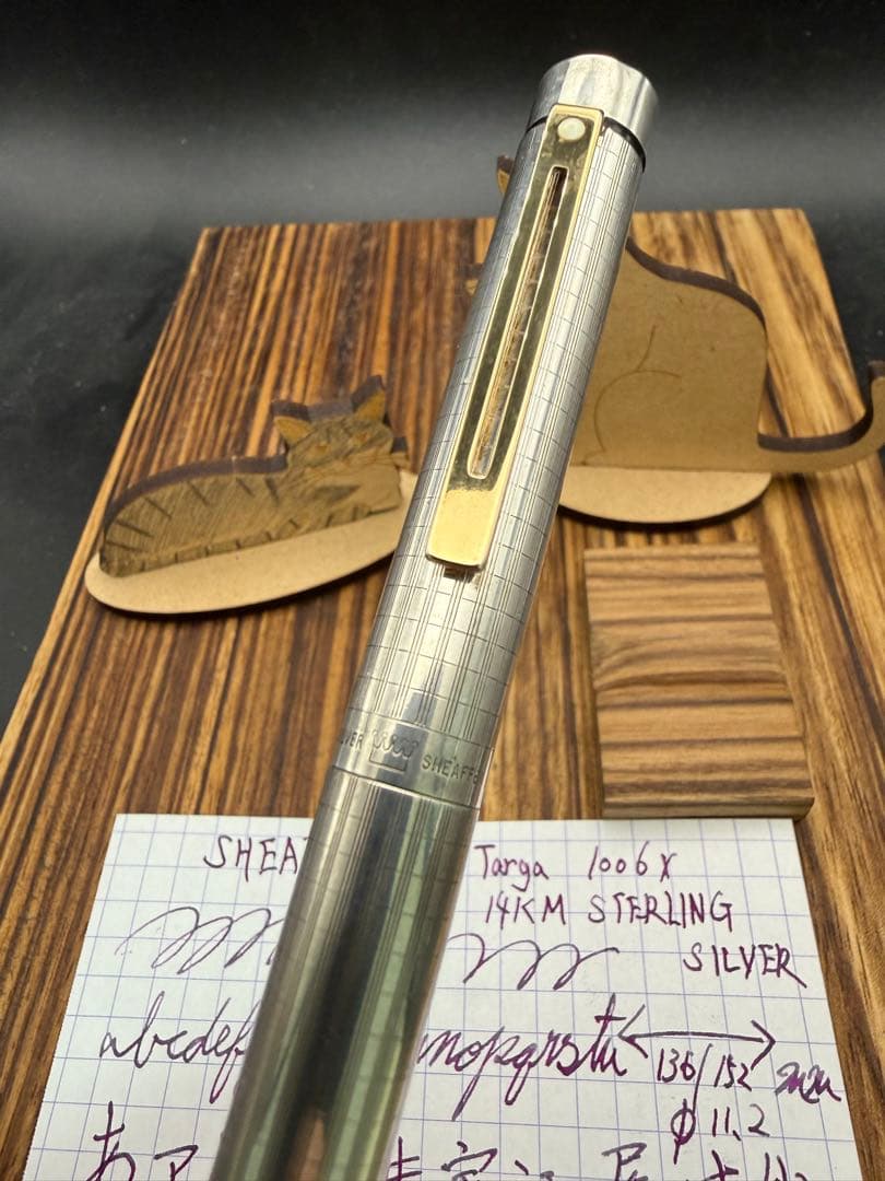 SHEAFFER 万年筆 タルガ 1006X STERLING SILVER