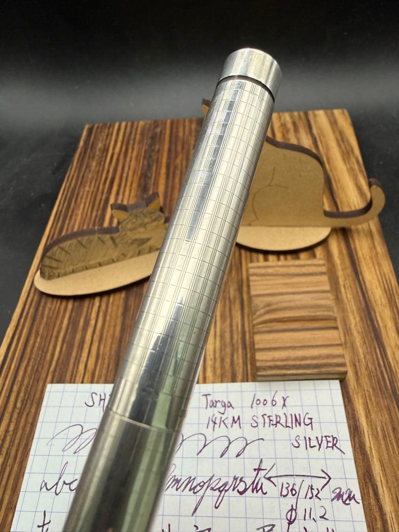SHEAFFER 万年筆 タルガ 1006X STERLING SILVER
