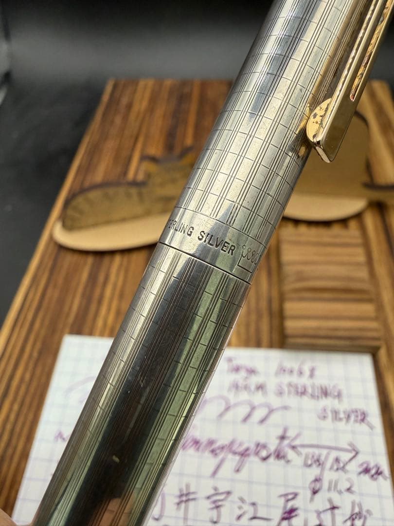 SHEAFFER 万年筆 タルガ 1006X STERLING SILVER