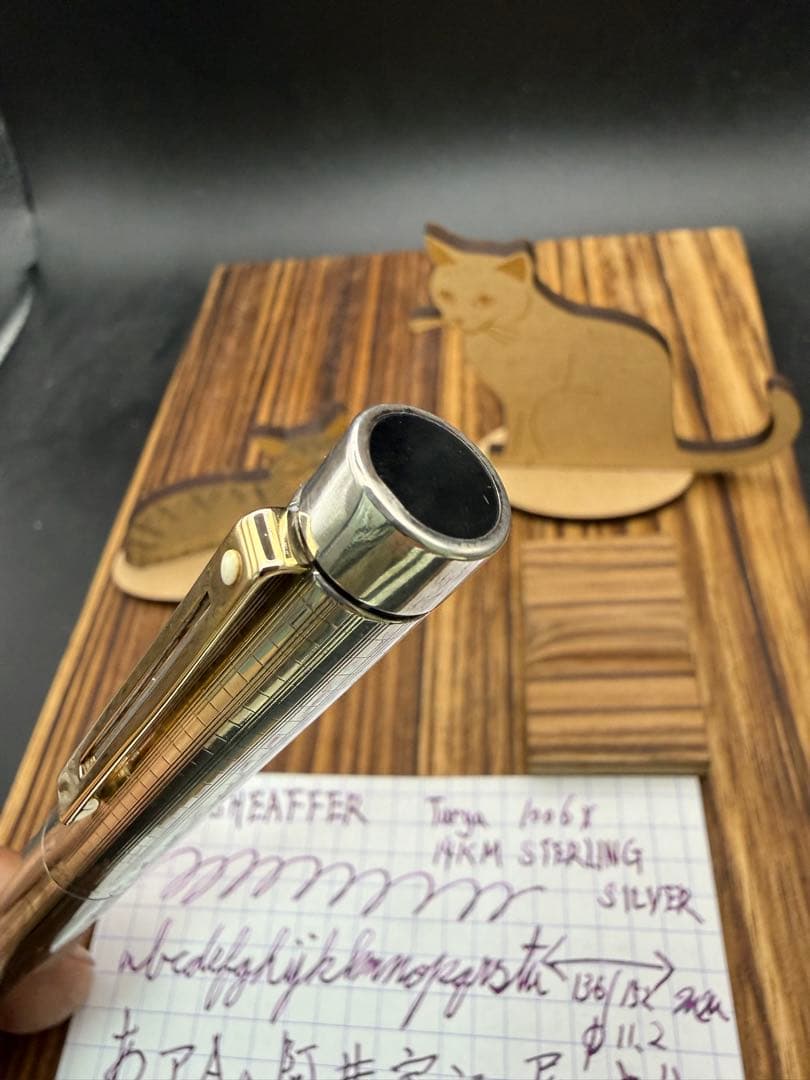 SHEAFFER 万年筆 タルガ 1006X STERLING SILVER