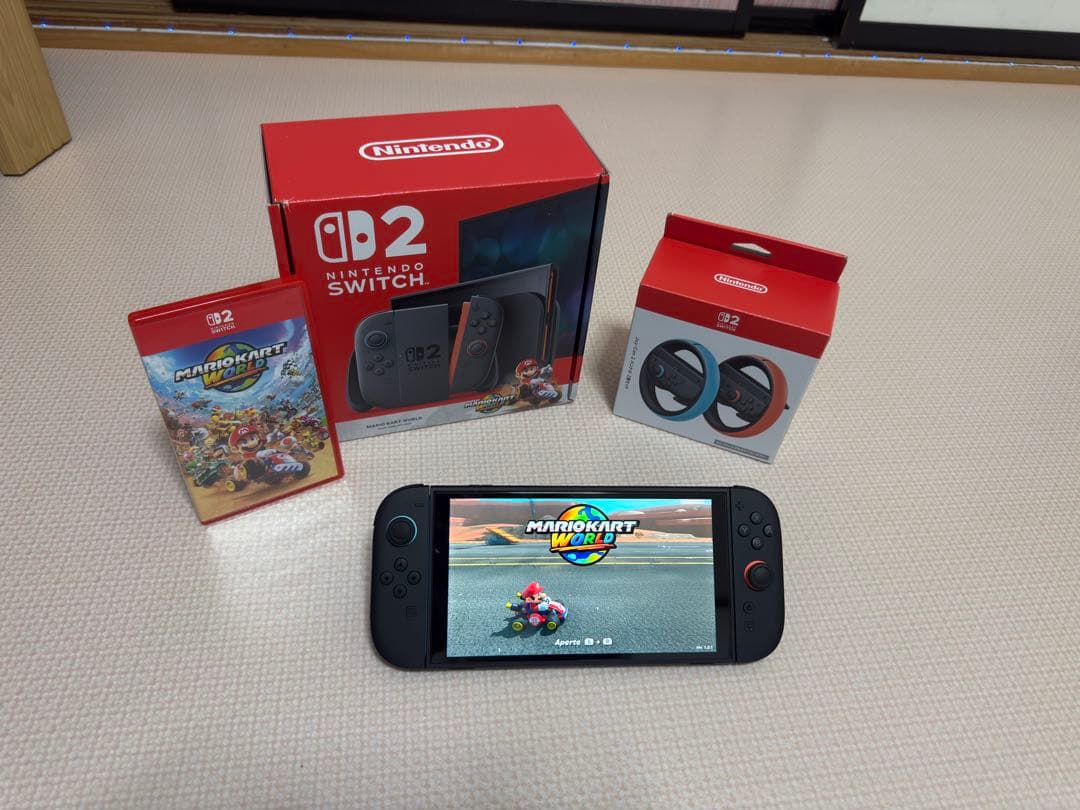 Nintendo Switch 2 多言語対応 + マリオカート　セット
