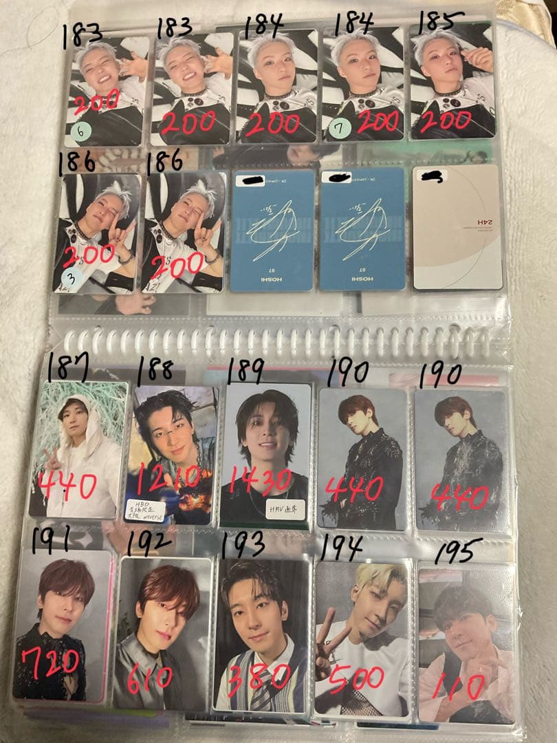 SEVENTEEN 過去トレカ まとめ売り 1 エスクプス〜ウジ