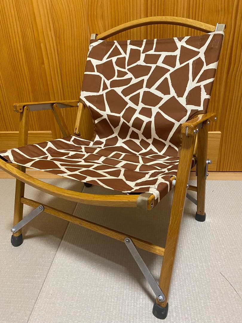 カーミットチェア・ナチュラルマウンテンモンキーズシート張り替え済