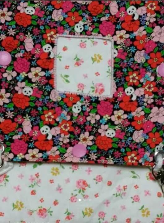 モモンガハウス(パンダ・花柄)天窓枠ピンク 春(夏)秋仕様