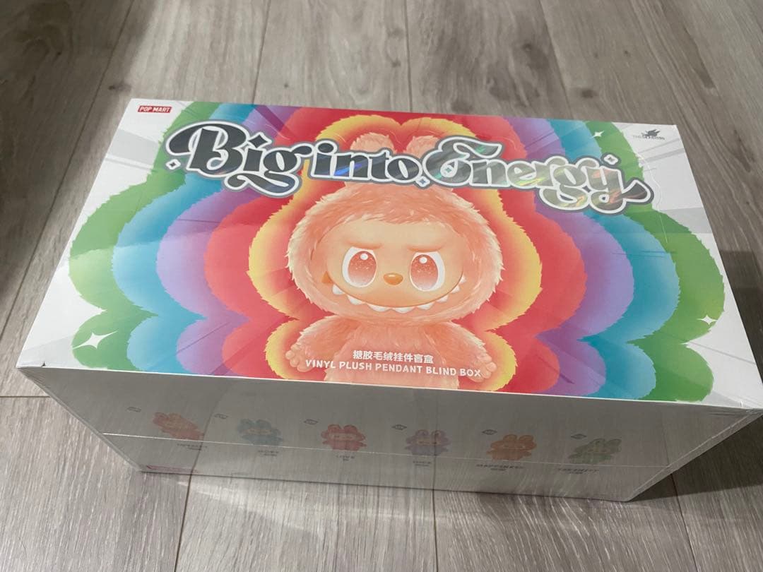 【新品未開封】LABUBU Big into Energy 6個入