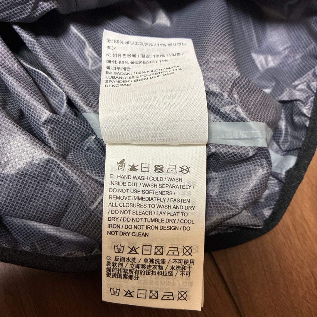 GYAKUSOU ショート スリーブ パッカブル ジャケット　パープル　サイズL