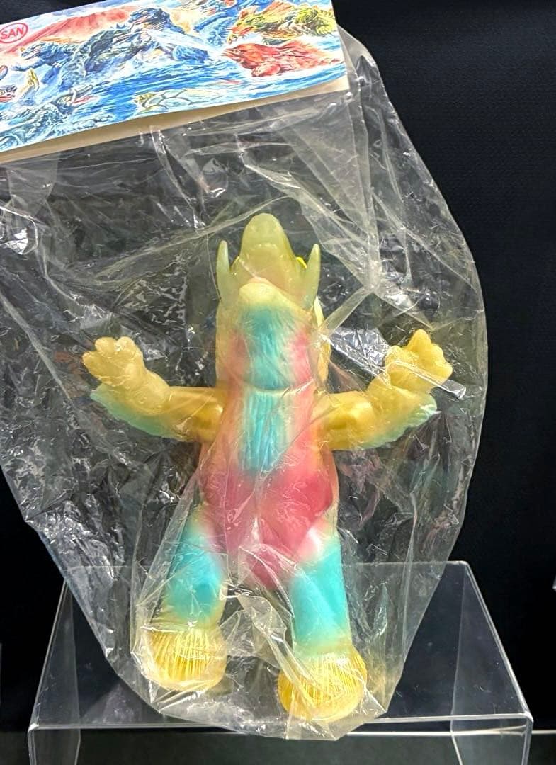 ■マルサン オリジナル怪獣 シーブル 限定 蓄光ソフビ マルモン