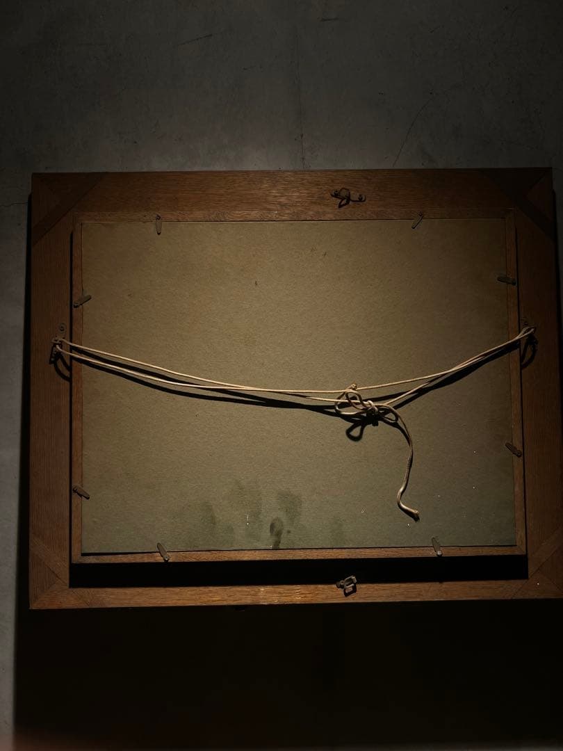 他の方発送×阿部平臣【肉筆油彩画】直筆サインあり