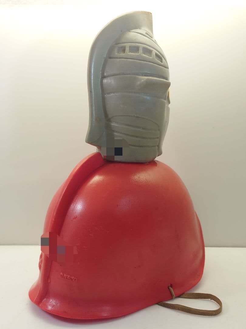 昭和レトロ 当時物 ヨネザワ玩具 ウルトラセブン ヘルメット ソフビ フィギュア