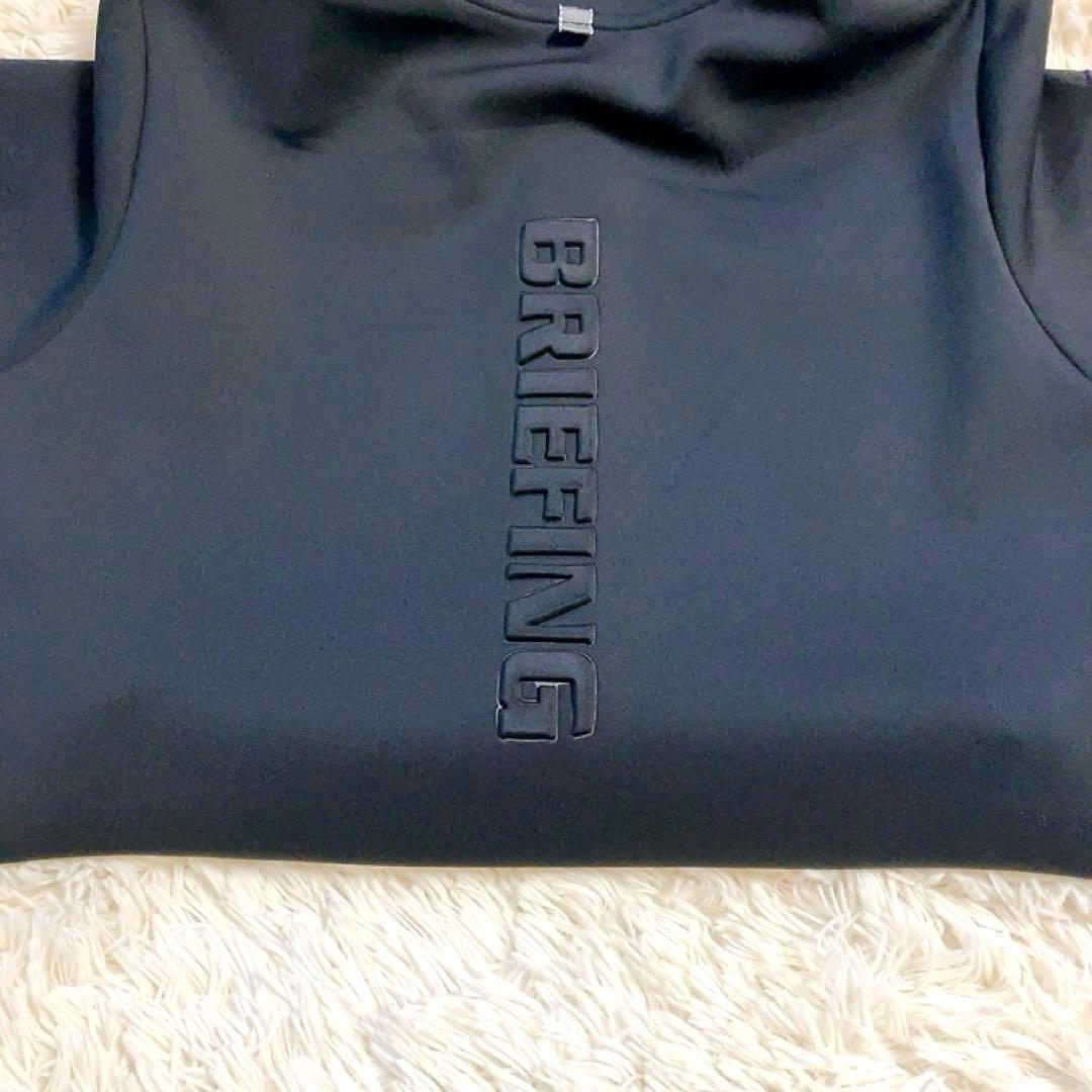 【超美品】BRIEFING GOLF　パックロゴパーカー　ブラック　星条旗刺繍M