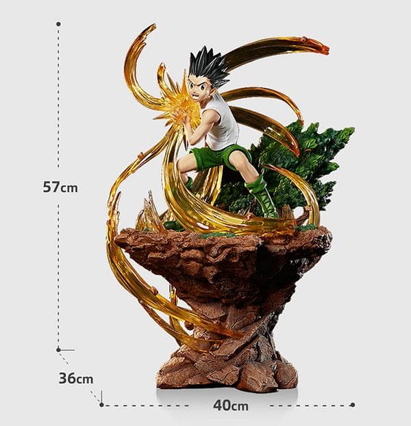 ユニークアートスタジオ ハンターXハンター 1/4 ゴンフリース 限定