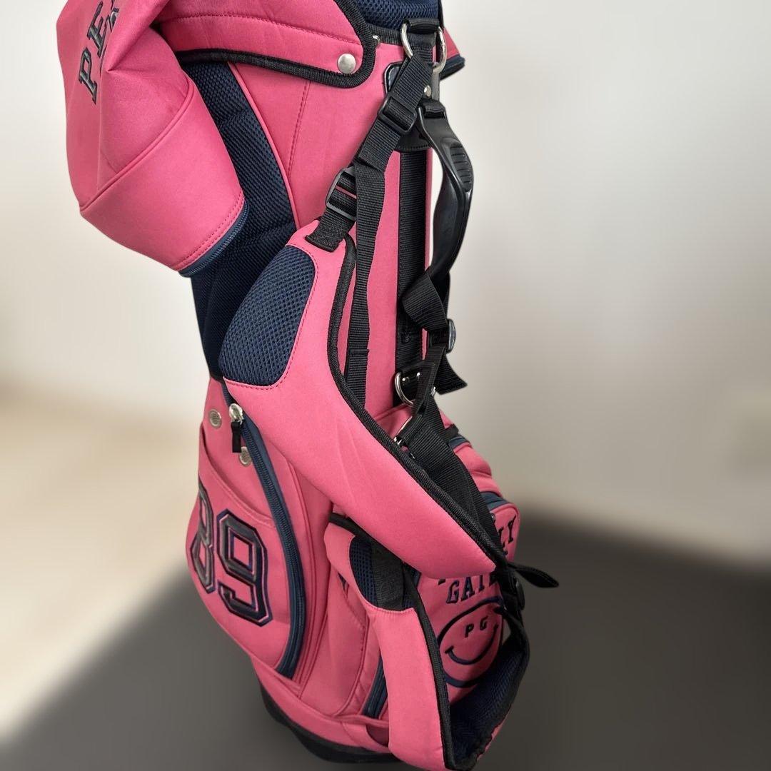 パーリーゲイツ スタンド式キャディバック ピンク