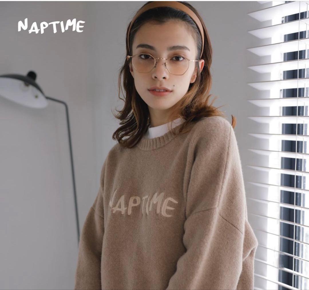 ナップタイム　naptime. Nissy ニット　プルオーバー　セットアップ